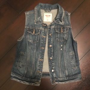 Denim vest